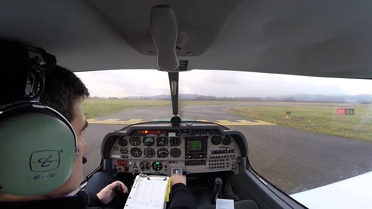 Mon laché solo PPL DR400 Ecoflyer