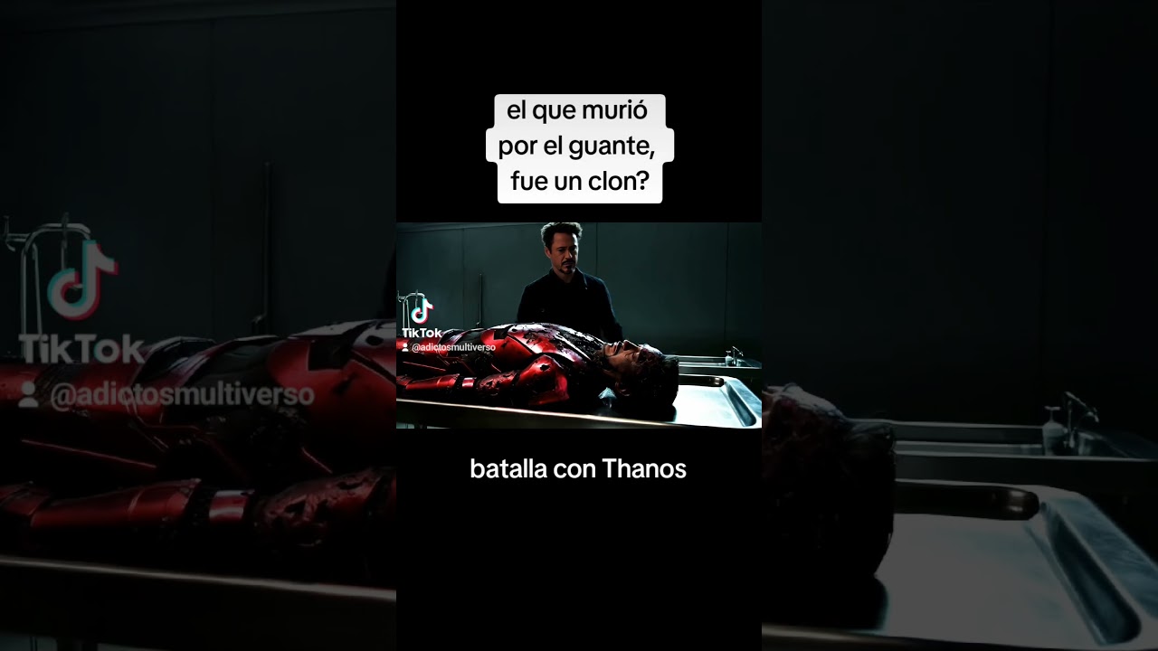 Ironman vs Thanos: Alternate Final Scene 🤯