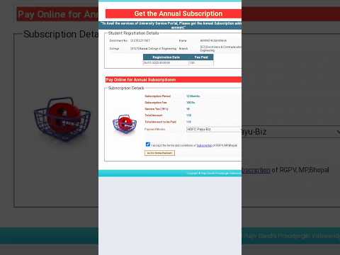 Rgpv I'd Ka Subscription Renewal Kaise Kare 2024 #rgpv #6thsem #engineering #susbcribe #rgpvresult #