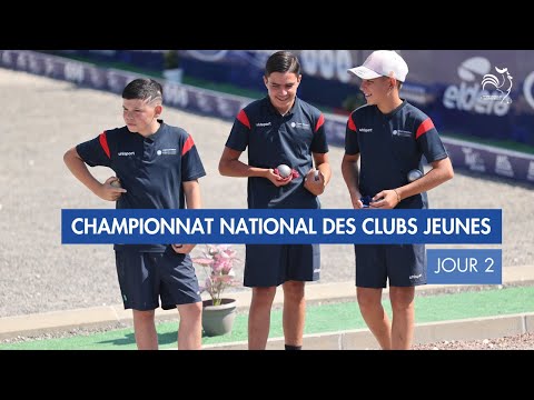 CHAMPIONNAT NATIONAL DES CLUBS JEUNES - JOUR 2