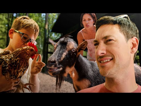 NASCAR Champion Joey Logano’s Farm Tour — Goats, Chickens & Dad Life | Pet Stop