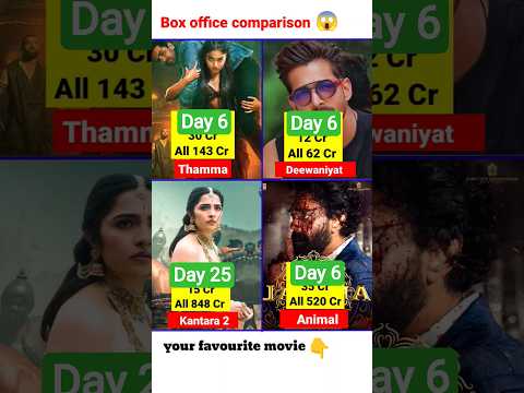 Ek Deewane Ki Deewaniyat Box office collection, Harshvardhan Rane, Thamma Movie 6th Day Collection,