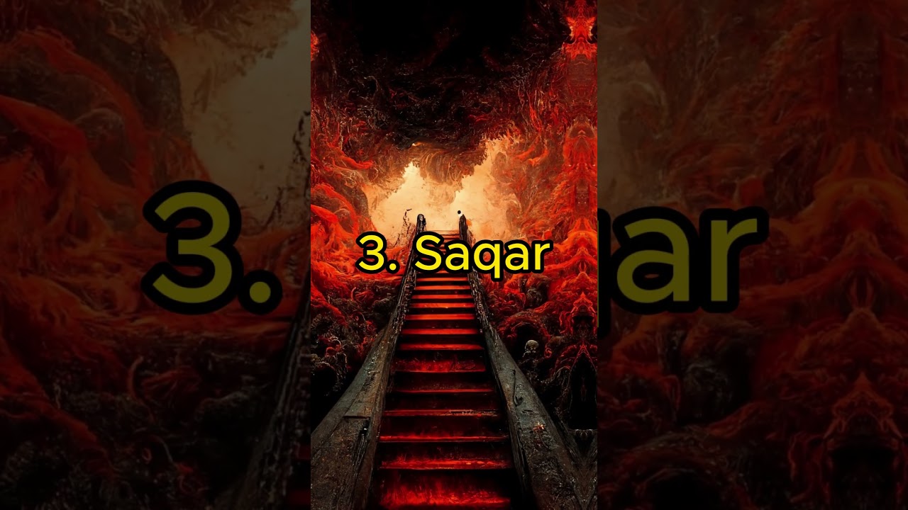 7 Levels of Jahannam /Gates Of Hell In Islam #shorts #viral #islam #islamicstatus #jahannam