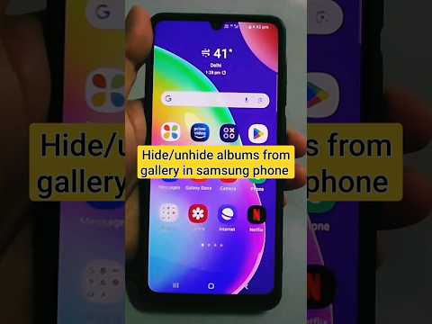 how to hide/unhide albums from gallery in samsung phone #shorts #hidealbum #unhide #samsung