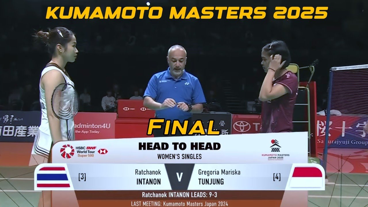 Ratchanok vs Gregoria | Kumamoto Masters Final 🏸