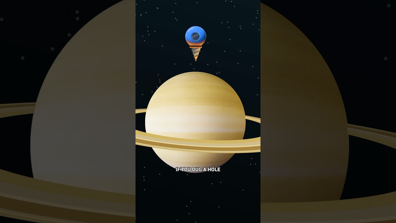 What If You Dug Into Saturn? 🪐