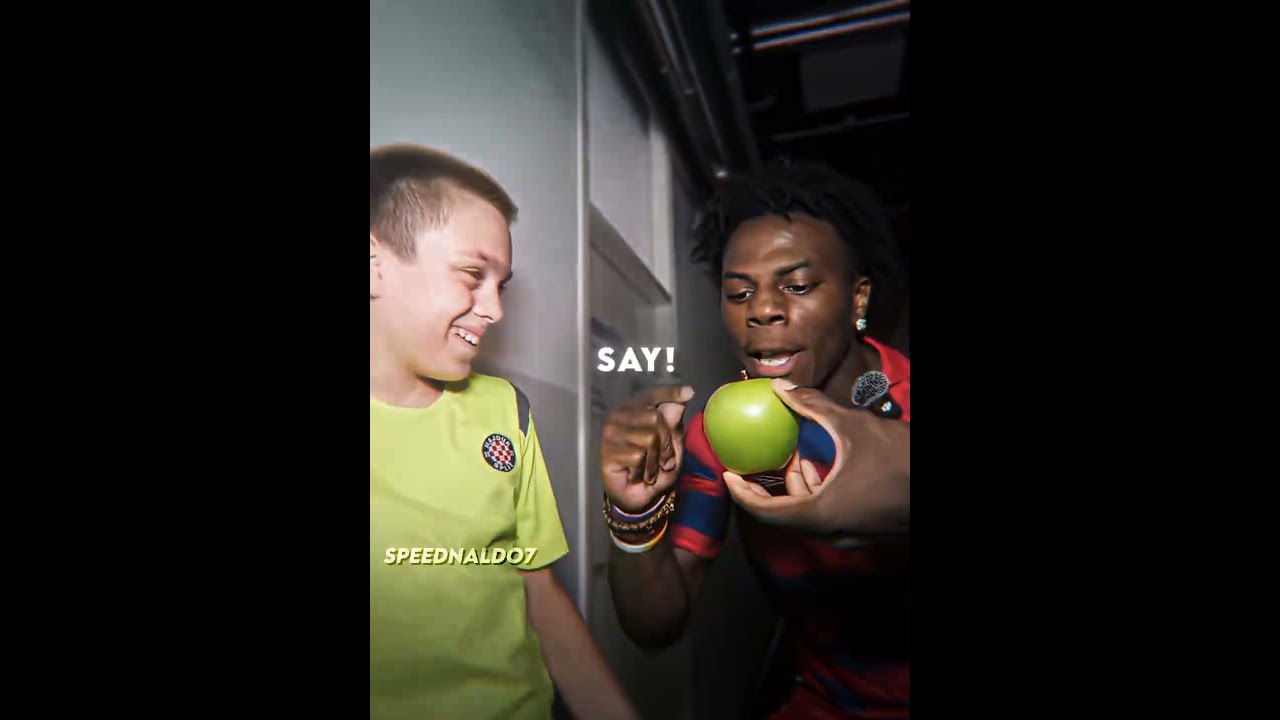 iShowSpeed Funniest Green Apple 😂⚡️