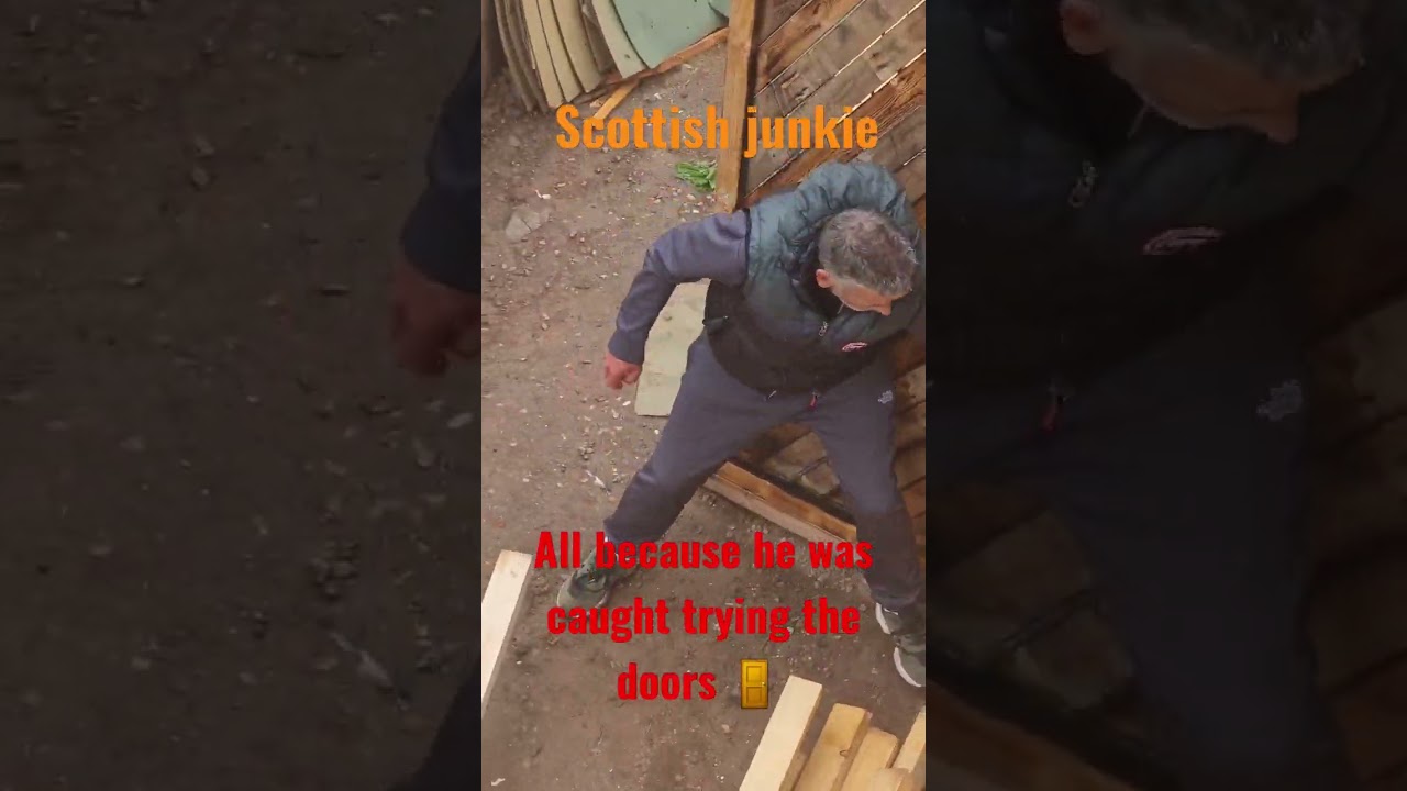 Scottish Man Caught Trying Doors Before Losing Control 😡