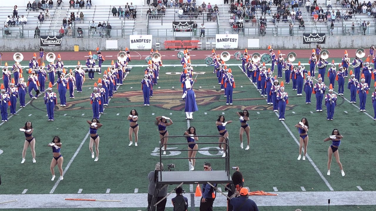 Morgan State's Marching Machine at 2026 Pasadena Bandfest 🎶