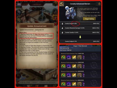 Clash of Kings: NEW UPDATE and Tribe Wars.