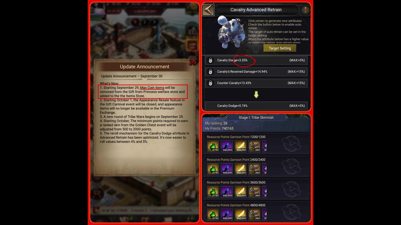 Clash of Kings: Exciting New Update & Epic Tribe Wars Await! ⚔️