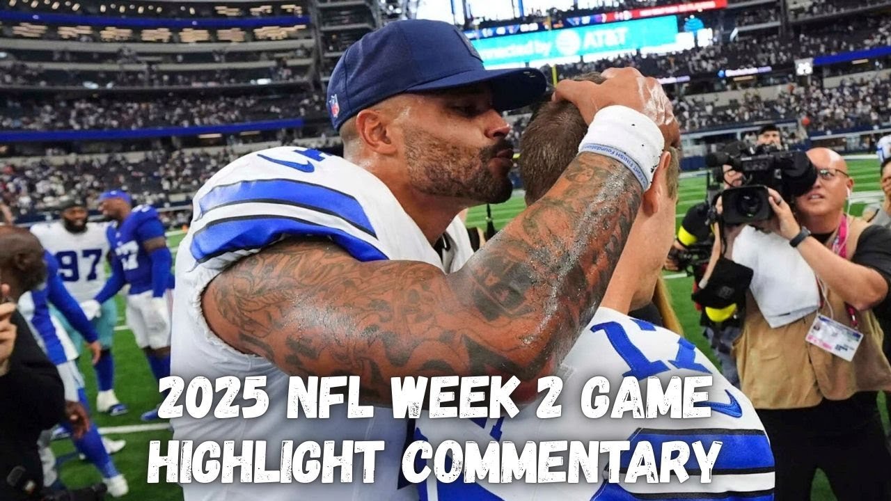 Cowboys' Amazing Comeback in 2025 NFL Week 2 | Epic Sunday Game Highlight 🏈