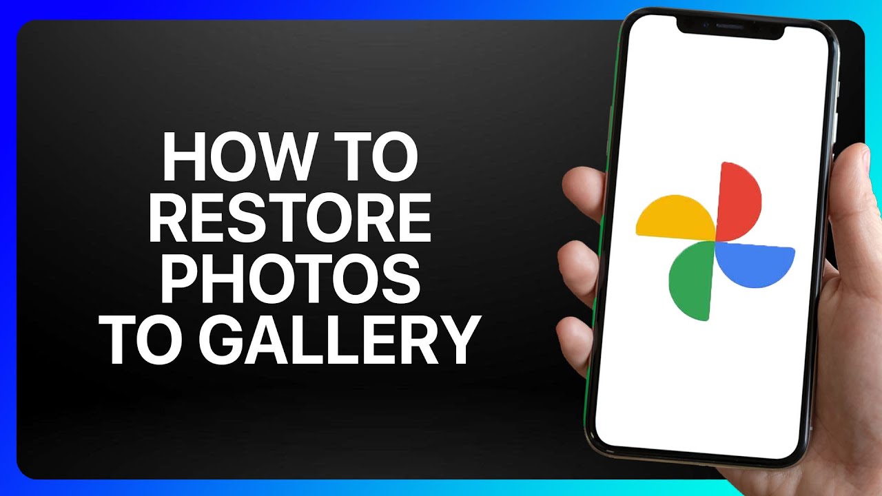 Restore Google Photos to Gallery: Easy Tutorial 📸