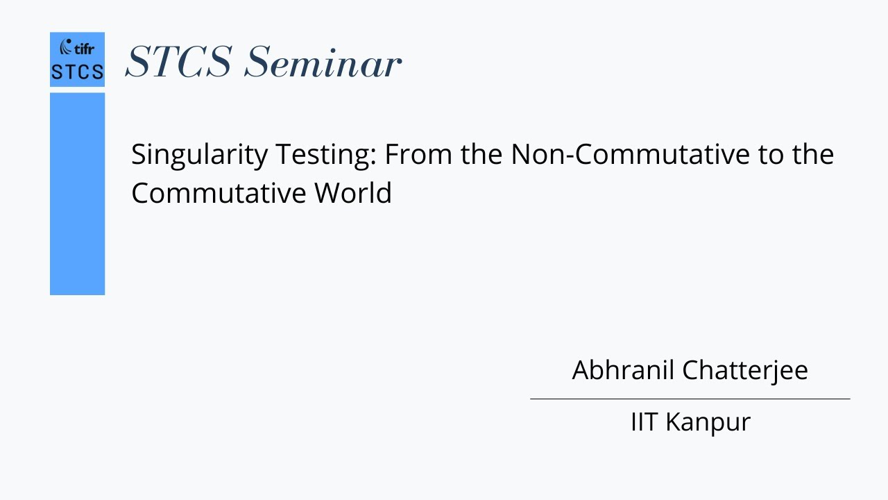 Unlocking Singularity Testing: Bridging Non-Commutative and Commutative Worlds 🔍