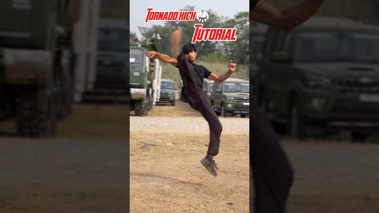 Master the Tornado Kick: Ultimate Taekwondo Tutorial 🥋🔥