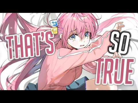 Nightcore - That’s So True (Rock Version) 🎸 | Catchy Lyrics & Rock Vibe