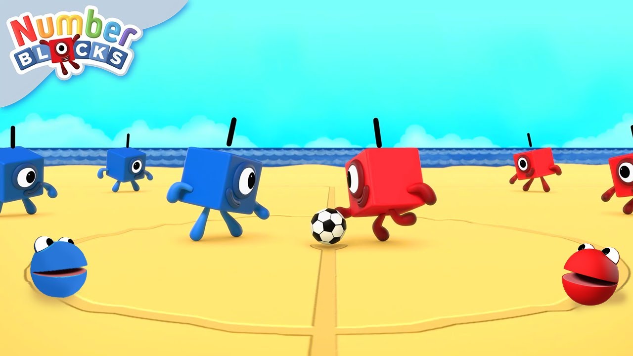 ⚽ Melhores Momentos de Futebol + Matemática Divertida com Numberblocks