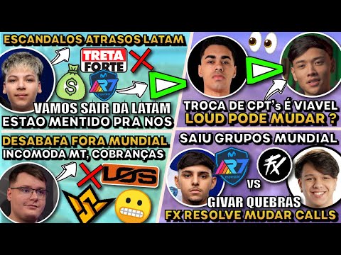 NOVAS CALLS DO FX ? LIPAO DESABAFA FORA MUNDIAL! GAMEZKING COBRA PREMIACAO! LOUD PODE TER MUDANÇAS?