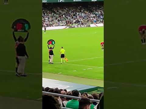 Morlanes sustituye a Larín en el partido Betis- Mallorca!! 04-11-23