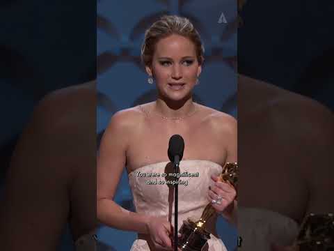 Oscar Winner Jennifer Lawrence | Best Actress for 'Silver Linings Playbook'