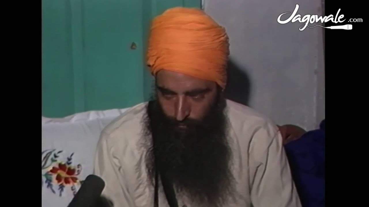 Rare Last Interview of Sant Jarnail Singh Ji Khalsa Bhindranwale (June 2, 1984) | Sri Akal Takht Sahib