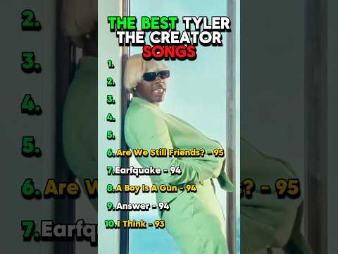 The BEST Tyler The Creator Songs