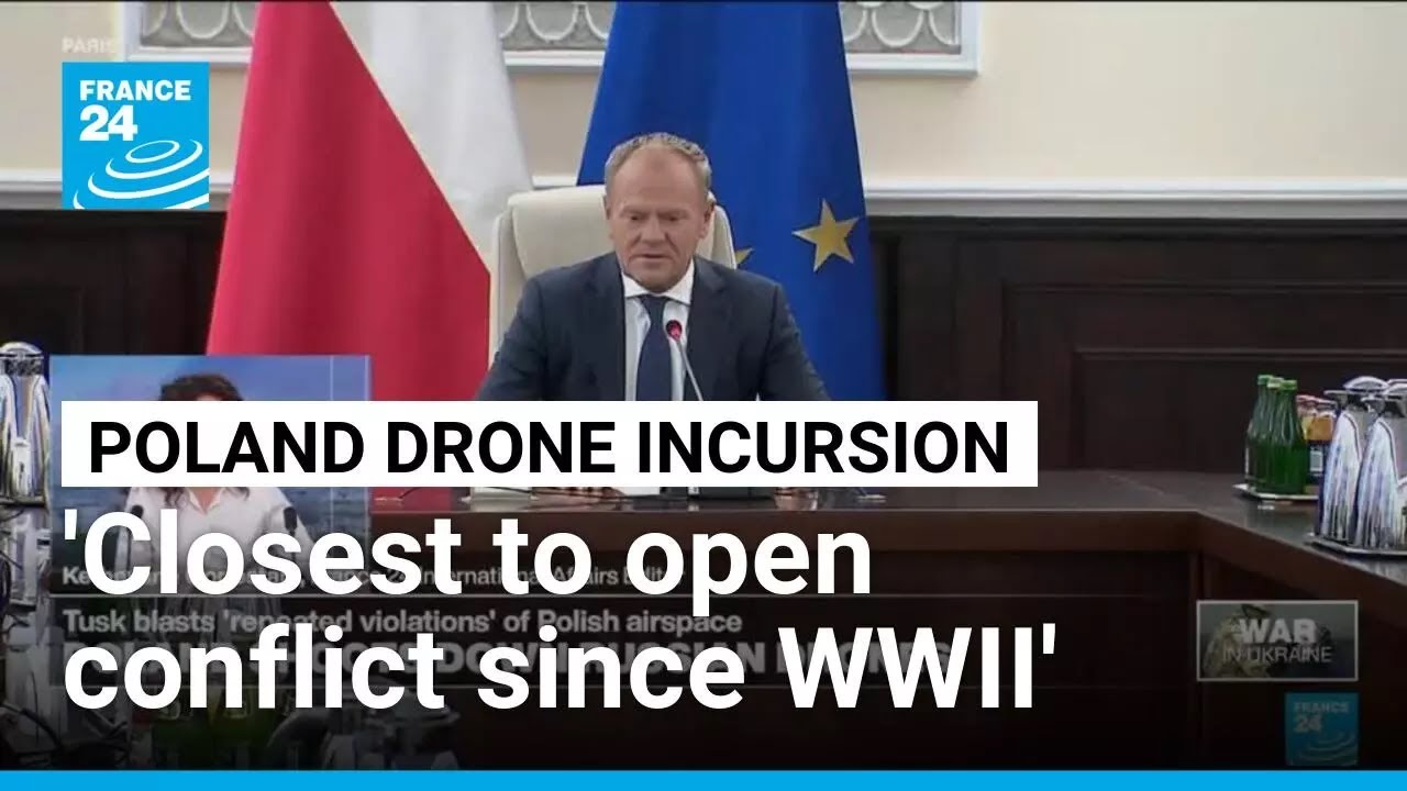 Poland Nears War Level, Says PM After Drone Incident 🚨