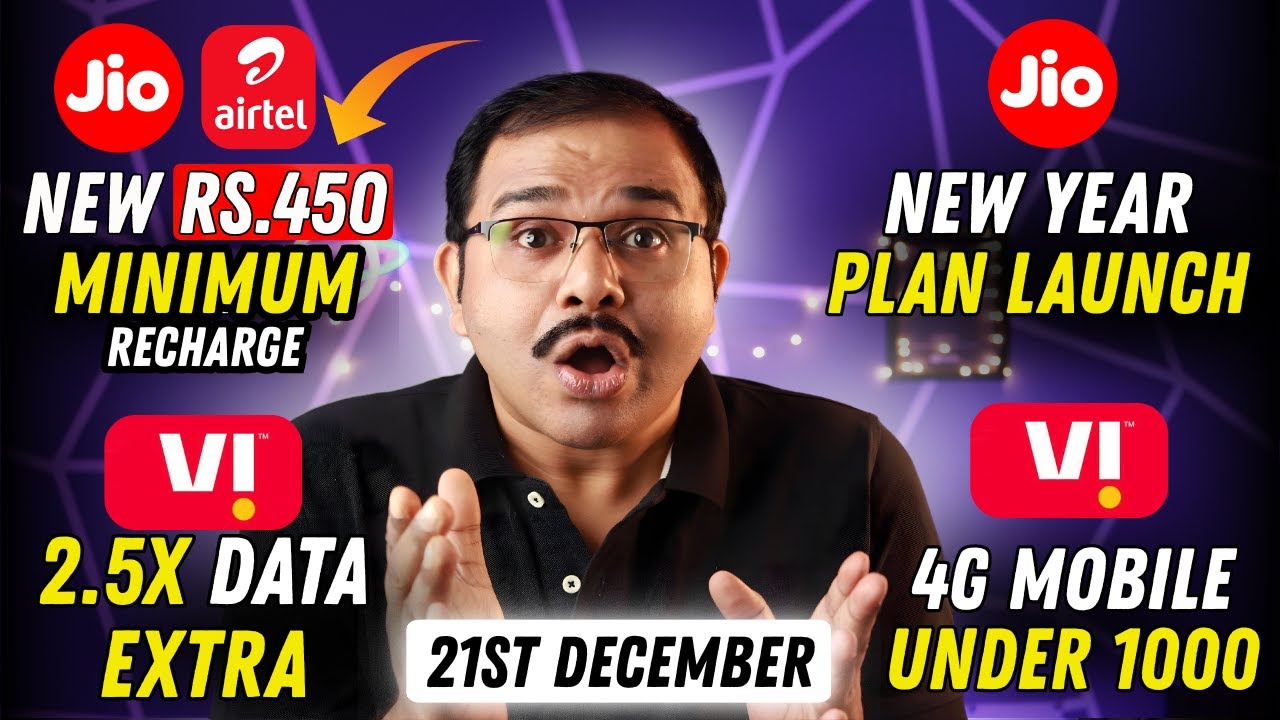 Jio, Airtel & VI Plan Price Hike from Jan 2026 📈