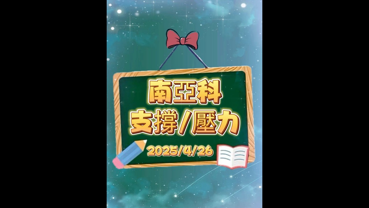 南亞科4/26技術分析：支撐點在哪？面臨多大壓力？📊