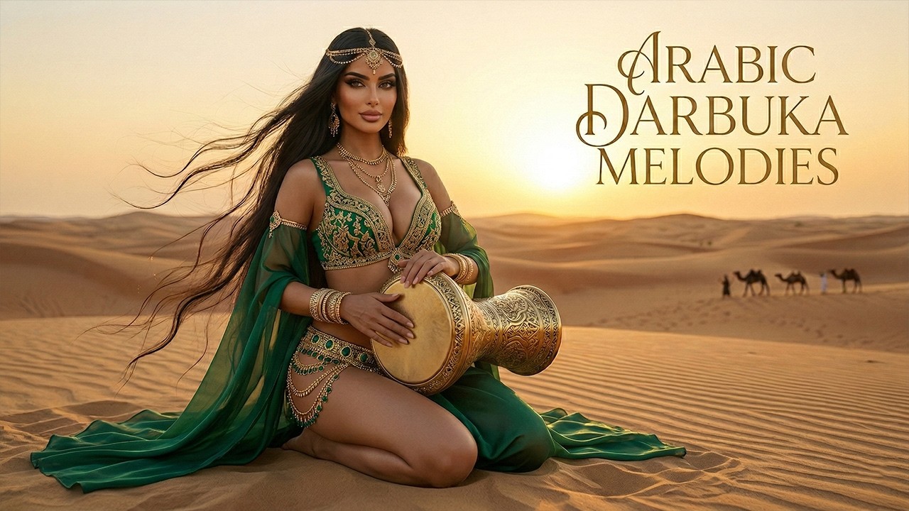 Dark Darbuka β Deep House Percussion (8D Headphones) Part 4