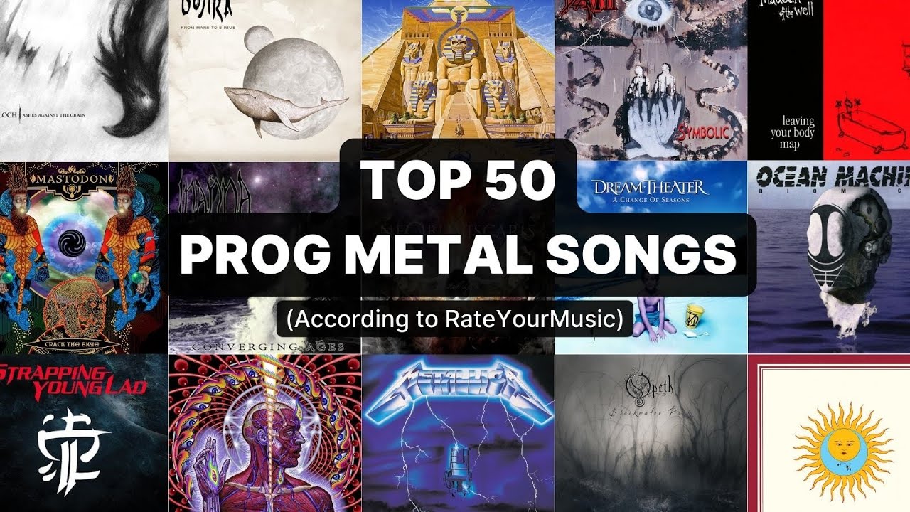 Top 50 Progressive Metal Tracks | RYM Charts 🎸