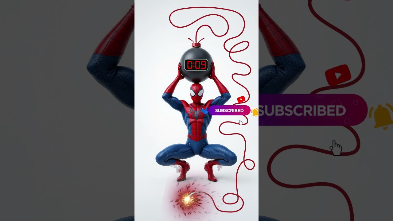 15 Second Timer Bomb - Spiderman