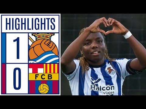 REAL SOCIEDAD 1 - 0 FC BARCELONA | RESUMEN LIGA F MOEVE