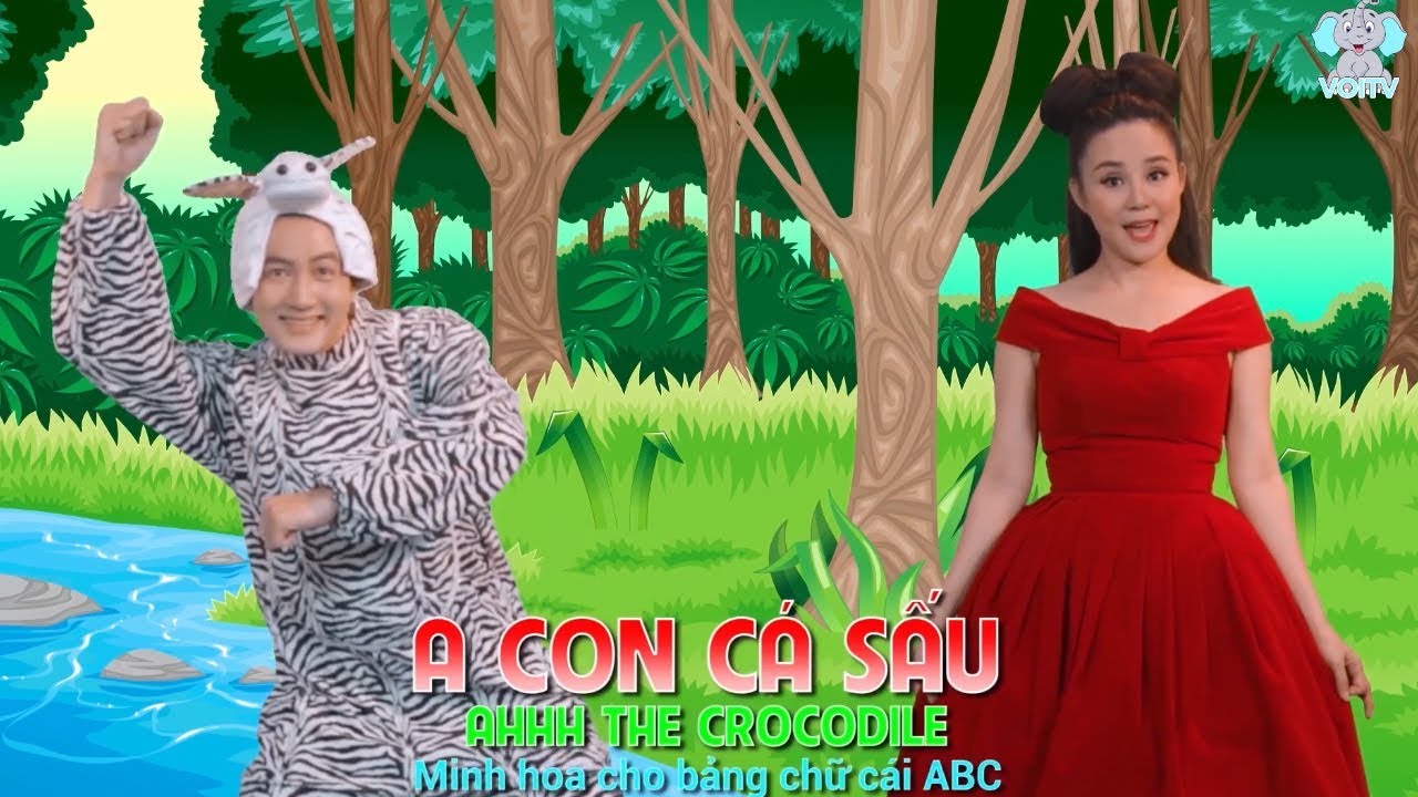 A Con Cá Sấu: Học Chữ Cái ABC Với Nghệ Sĩ Nổi Tiếng 🐊