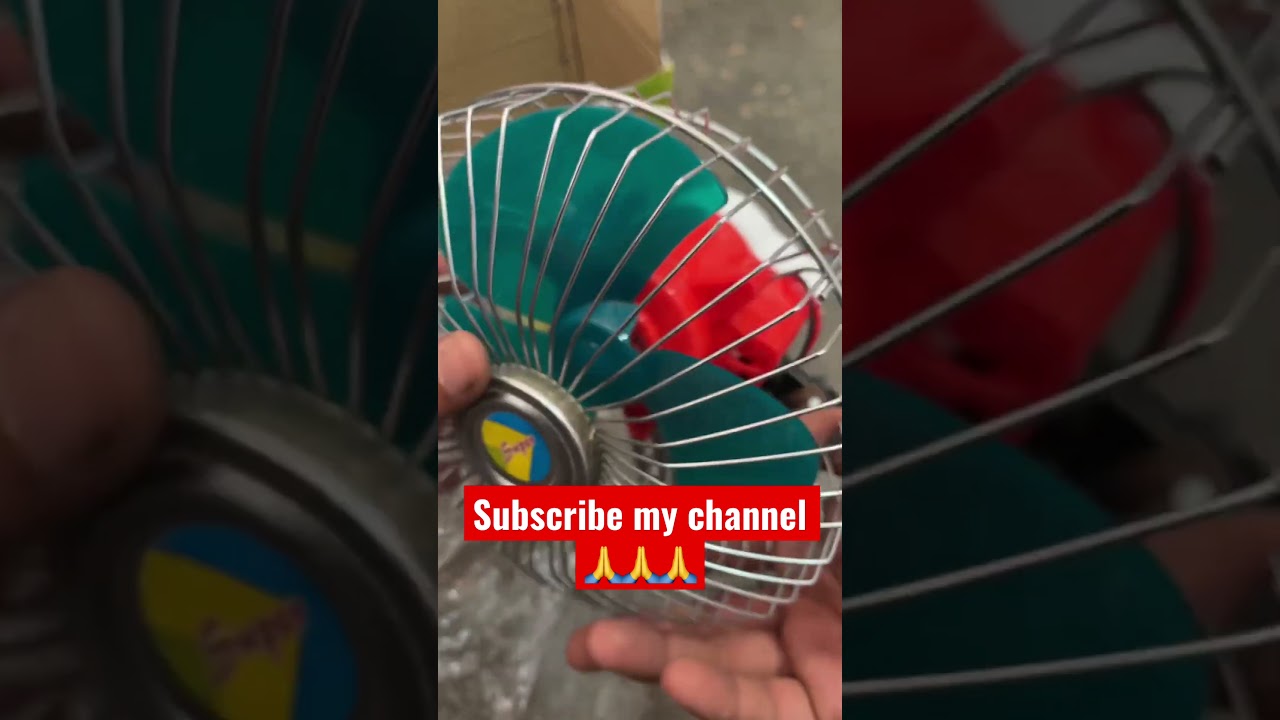 Powerful 12V DC Car Fan – Battery Operated & Easy to Use 🚗