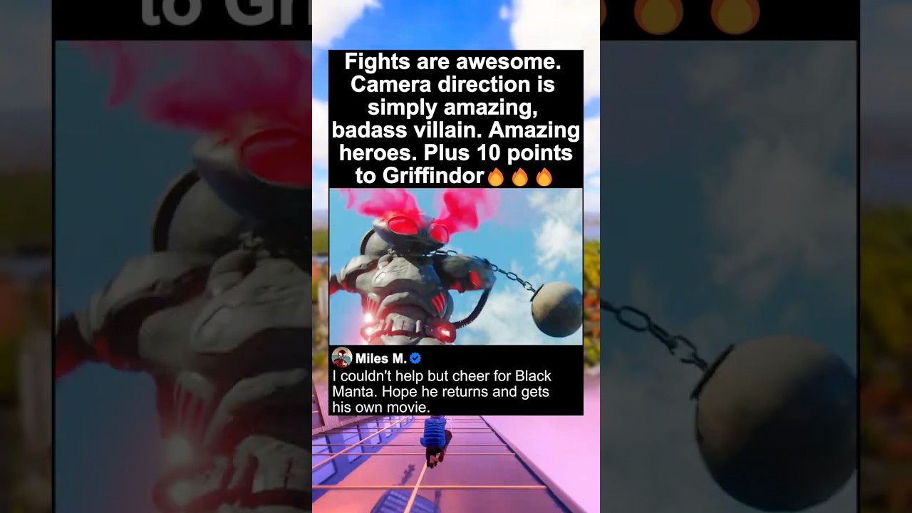 Aquaman vs Black Manta Final Battle 🦸‍♂️