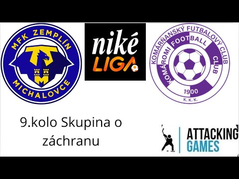 PRO EVOLUTION SOCCER Niké liga 9.kolo skupina o záchranu MFK Zemplín Michalovce - KFC Komárno