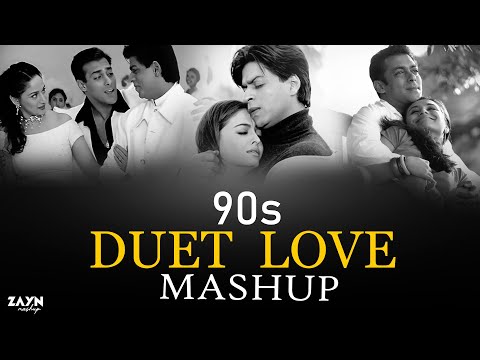 90's Duet Love Mashup 2025 | 90's Classic Love Mashup | 90s Love Songs | Nonstop 90s | ZAYN MASHUP