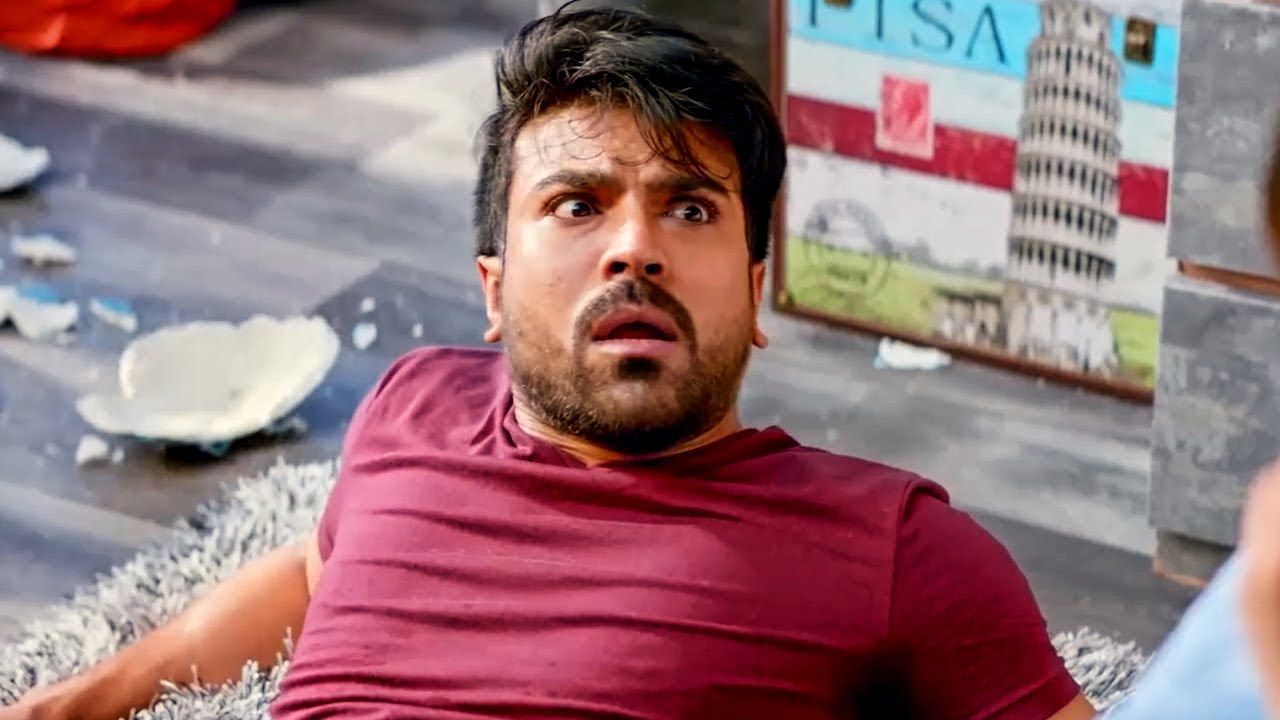 राम चरण का सपना देखते हुए Bed से गिरना! 🎬 Vinaya Vidheya Rama का सुपरहिट सीन