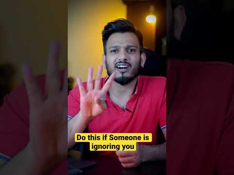 Do This If Someone is Ignoring You | Baba KSR