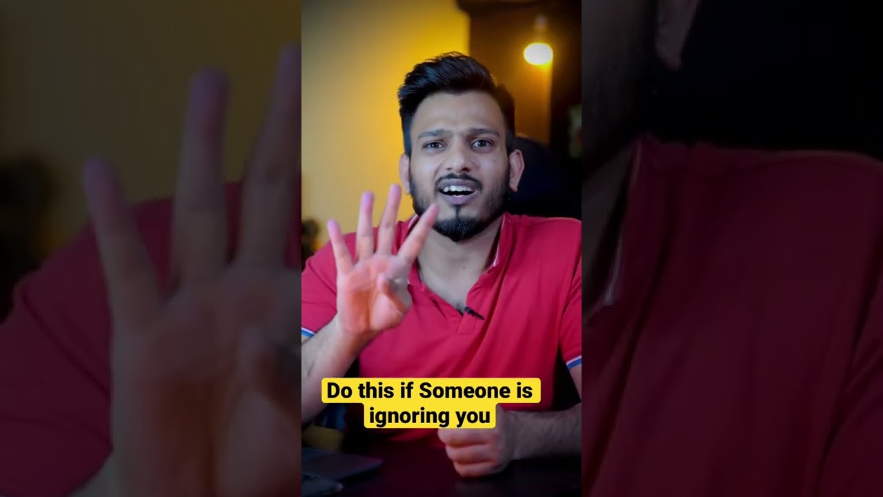 How to Handle When Someone Ignores You 🚫 | Baba KSR