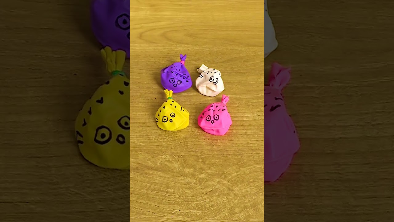 DIY Balloon Pufferfish ๐ก Craft Tutorial