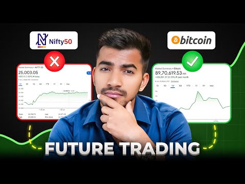 Future Trading for Beginners 2025 | Crypto Futures vs Nifty Futures