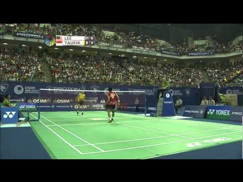 Lee Chong Wei vs Taufik Hidayat - 2011 Malaysia Open 🏸