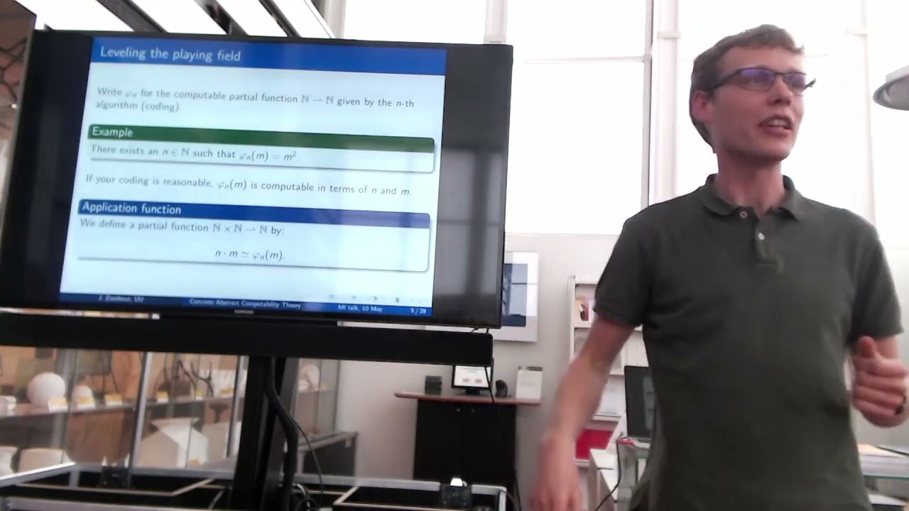 Exploring Concrete Abstract Computability Theory with Jetze Zoethout π§