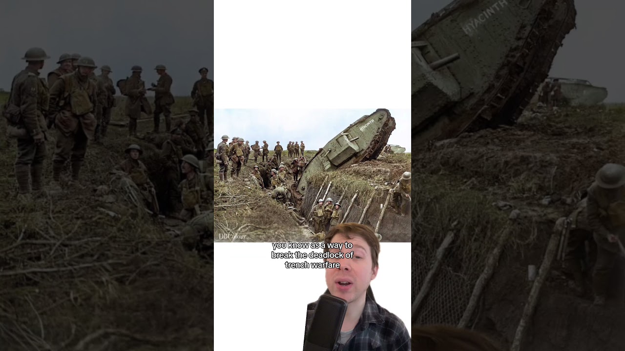 German Tactics to Stop British Tanks in WWI 🚧