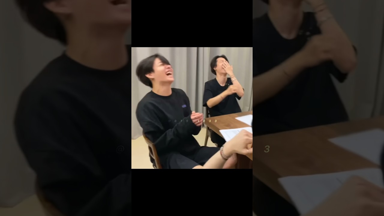 Jungkook & Jimin Laughing at Taehyung 😂