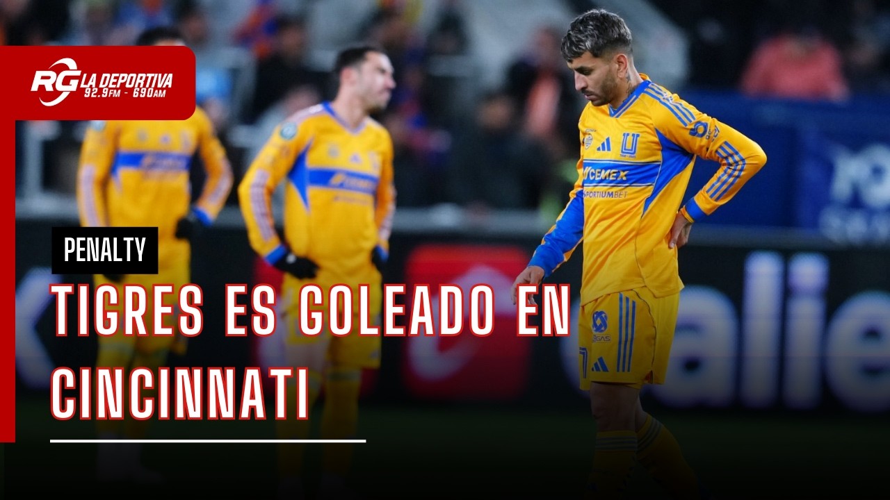 Tigres Sufre Goleada en Cincinnati ⚽