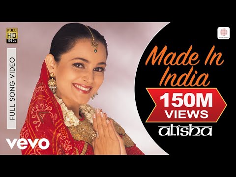 Made In India - Alisha Chinai | Official Video | Biddu | Shyam Anuragi