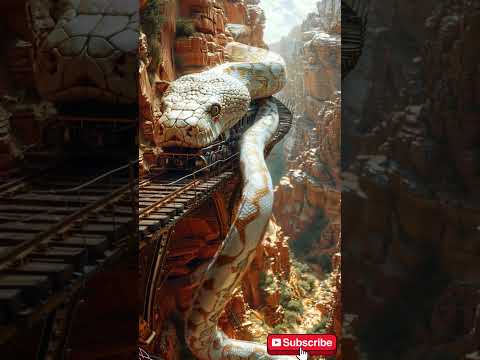 A Serpent from Another Realm AI Fantasy Art #shorts